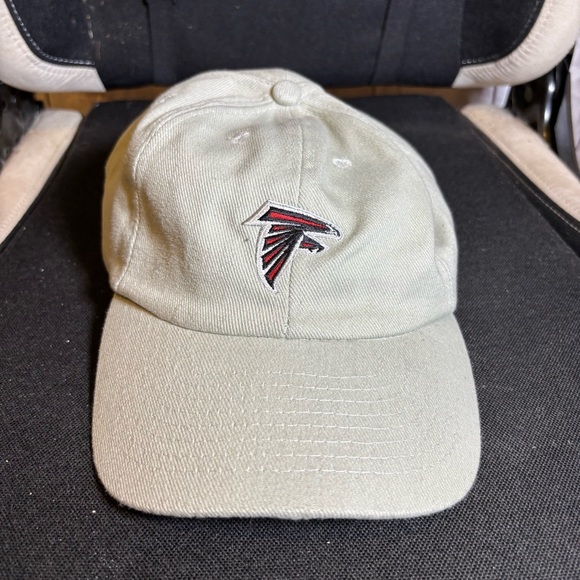 Atlanta Falcons NFL Football Beige Men’s baseball Dad Trucker Cap - Picture 1 of 4